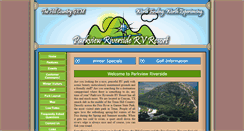 Desktop Screenshot of parkviewriversiderv.com